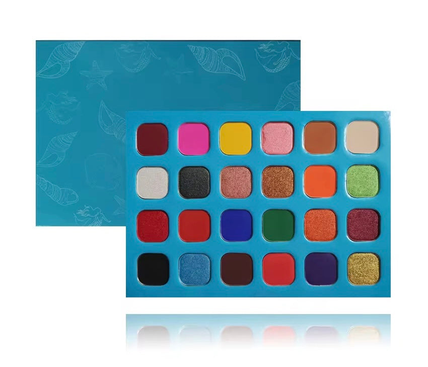 Blue Seashell Palette - Glam+Ntr