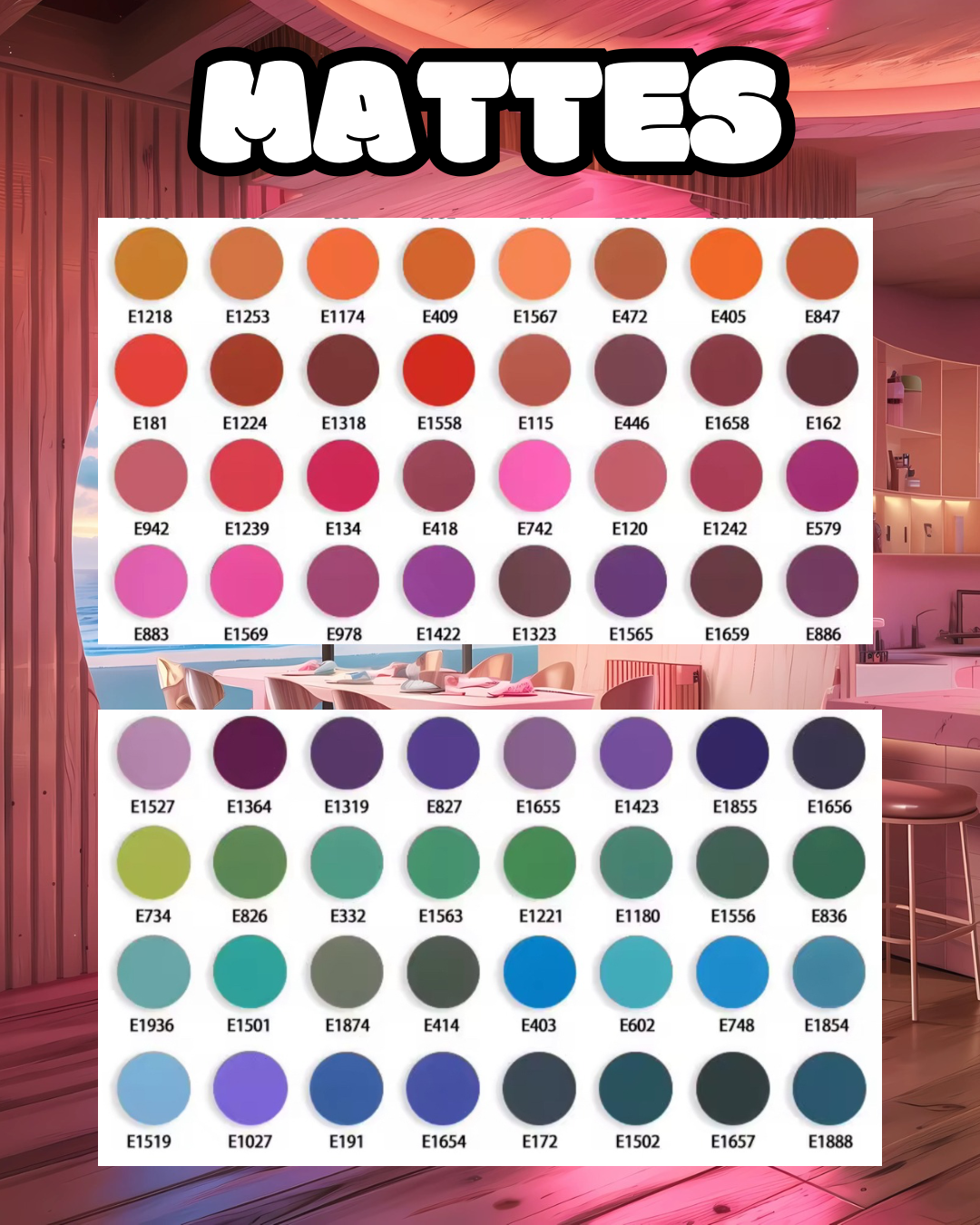 Custom 6 Color Palettes - Glam+Ntr