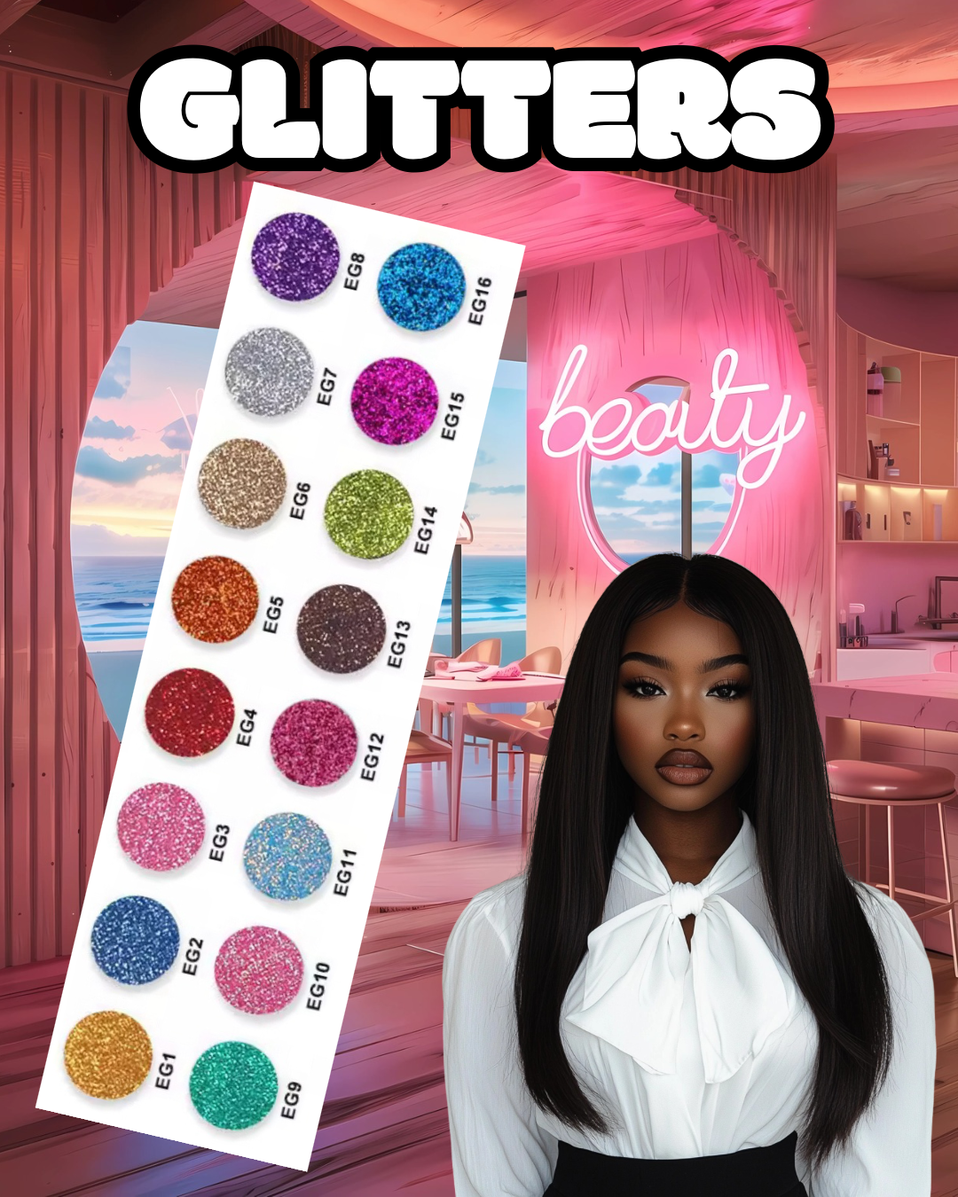 Custom 6 Color Palettes - Glam+Ntr