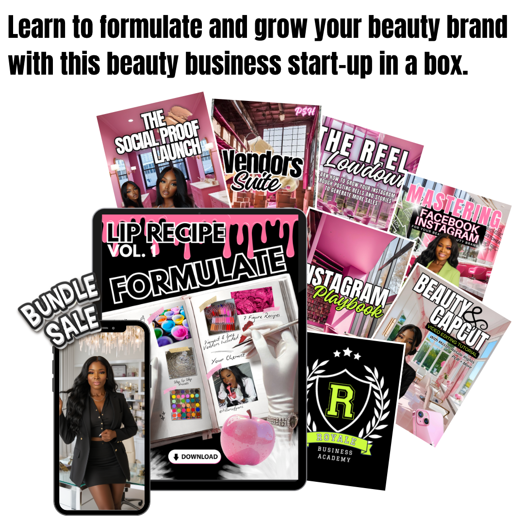 Beauty Business Start-Up Bundle - Glam+Ntr