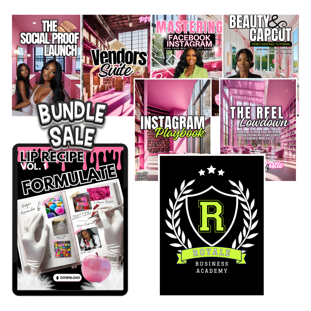 Beauty Business Start-Up Bundle - Glam+Ntr