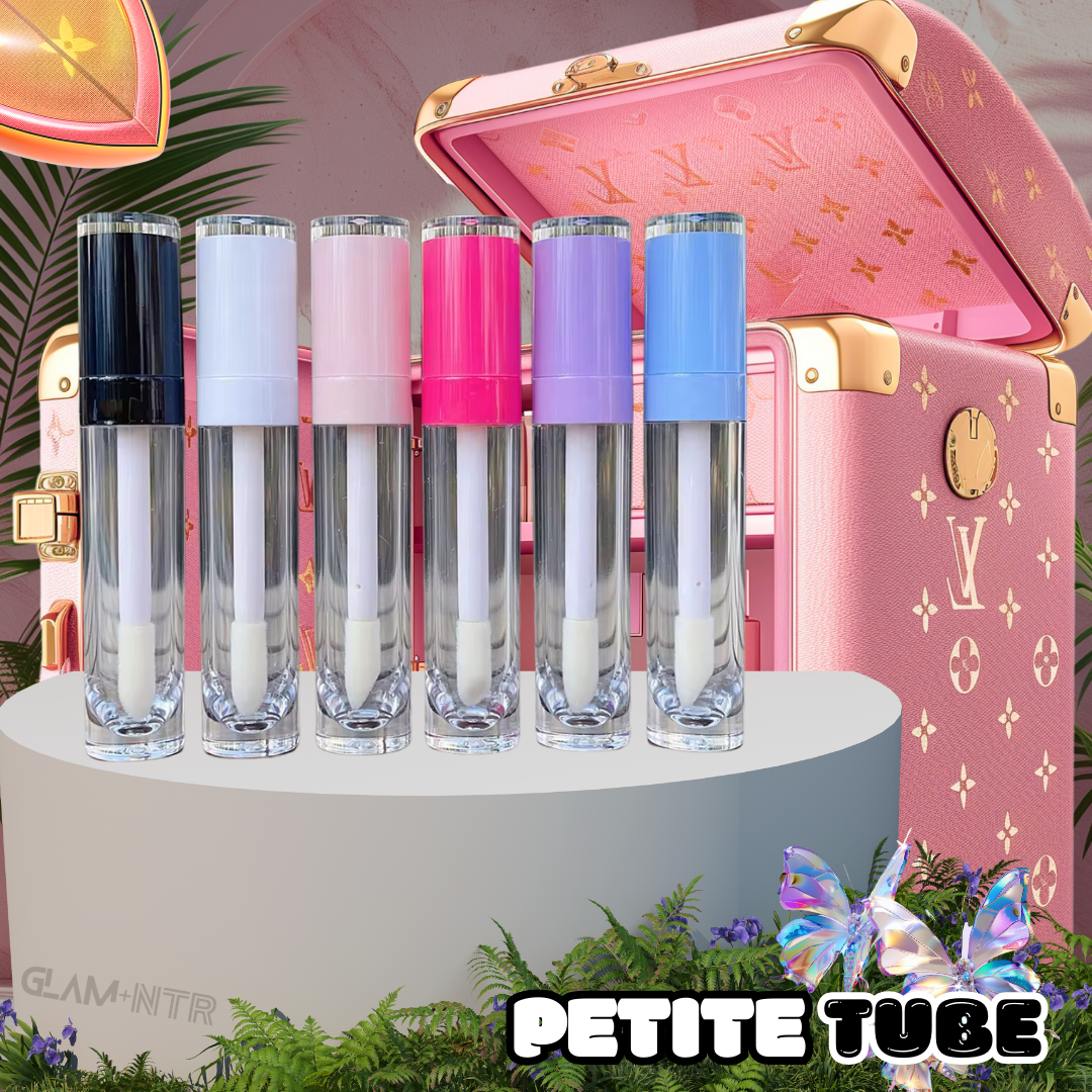 Prefilled Lip Gloss Lipstick Tubes Petite - Glam+Ntr