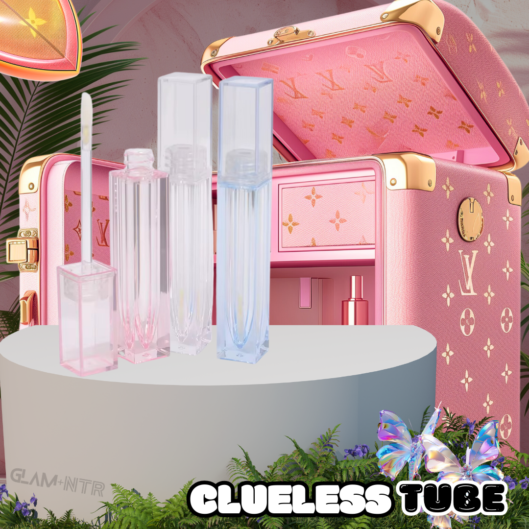 Prefilled Lip Gloss Lipstick Tubes Clueless - Glam+Ntr