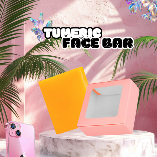 Vitamin C + Tumeric Face Bar - Glam+Ntr