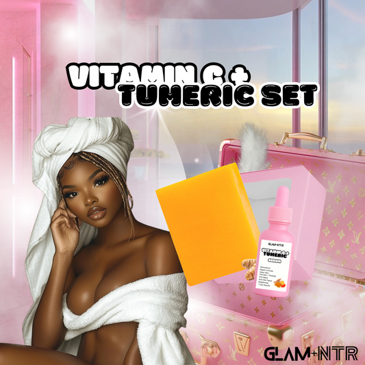 Vitamin C + Tumeric Bundle - Glam+Ntr