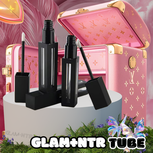 Prefilled Lip Gloss Lipstick Tubes Glam+Ntr