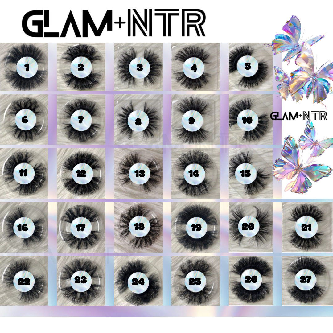 Wholesale Private Label Eyelashes - Glam+Ntr