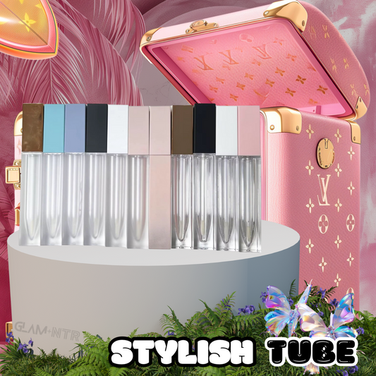 Prefilled Lip Gloss Lipstick Tubes Stylish - Glam+Ntr