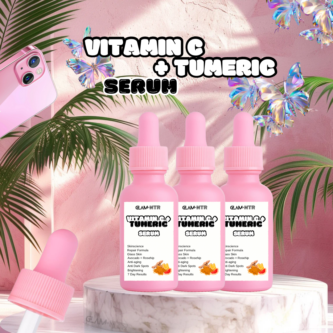 Vitamin C + Tumeric Serum - Glam+Ntr